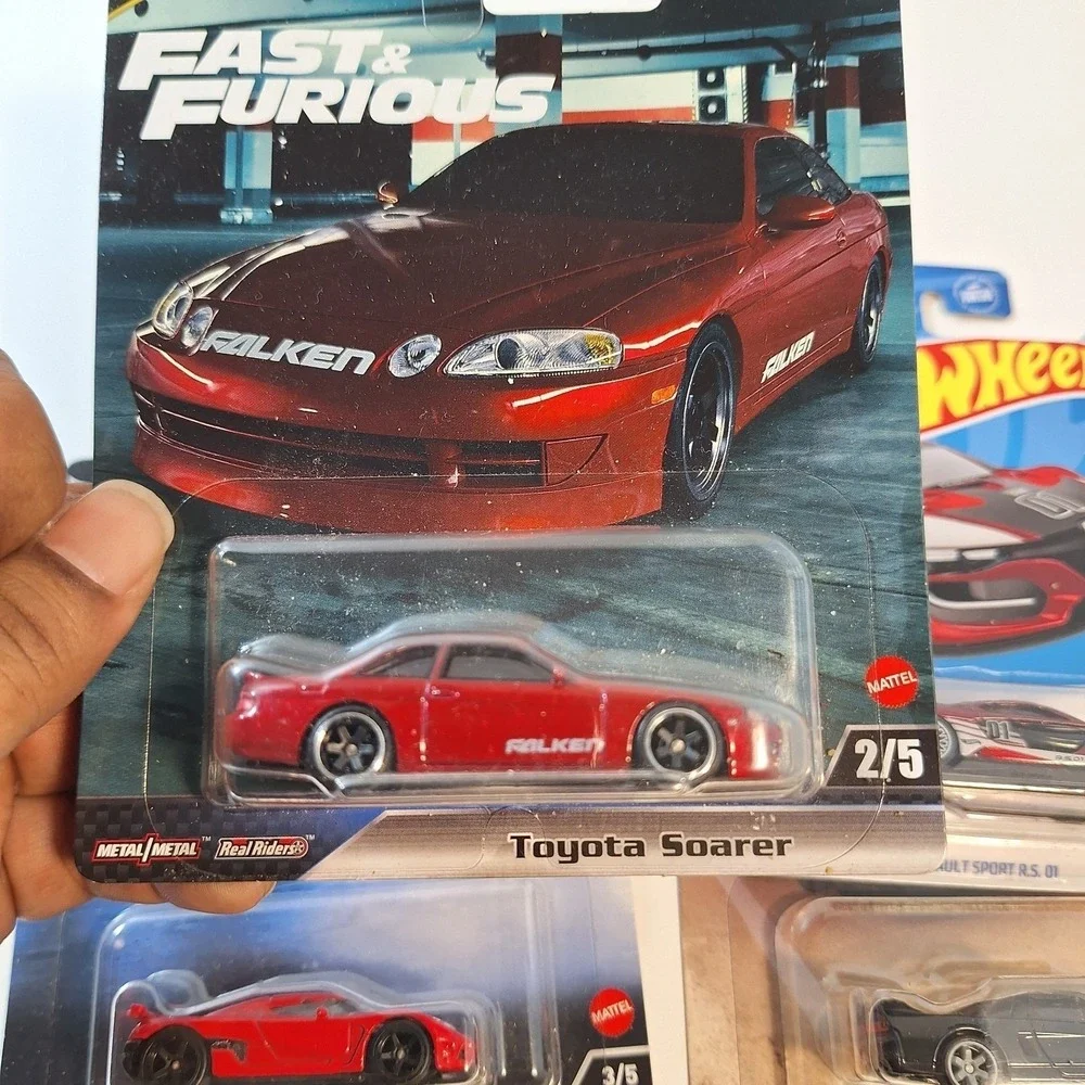 Hot Wheels‎ Premium Soarer/ Koenigsegg/ Honda NSX-R / Renault Super Treasure